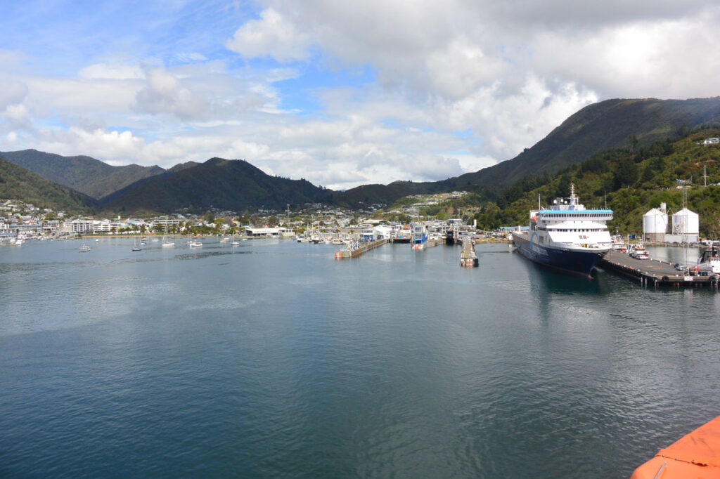 Porto da cidade de Picton