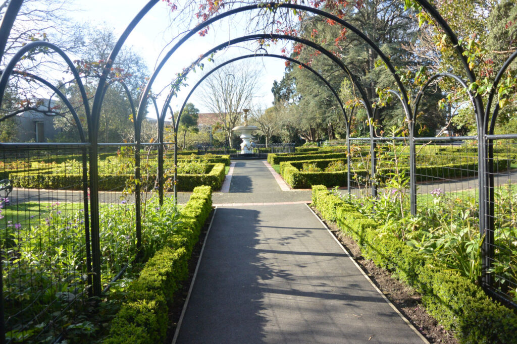 Jardins da Rainha na cidade de Nelson - Nova Zelândia