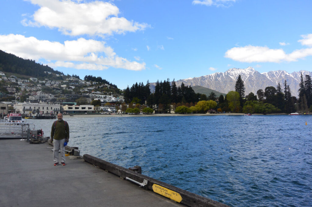 Cais de vapor - centro de Queenstown