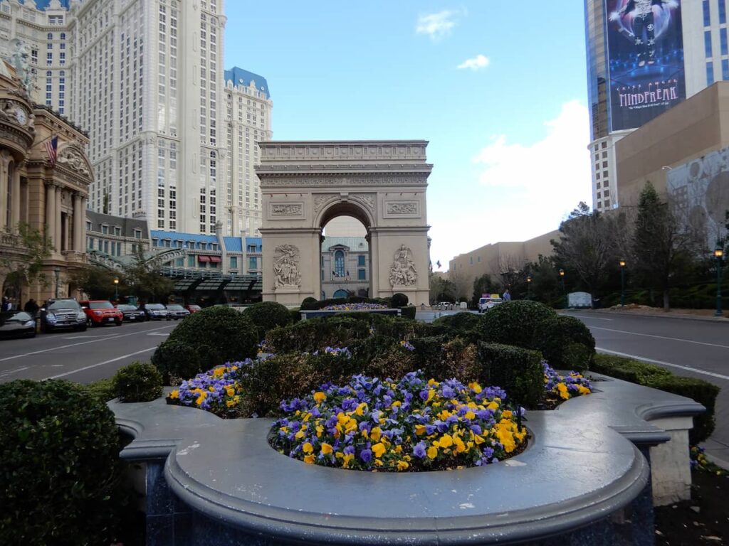 Replica do Arco do Triunfo de Paris - Las Vegas