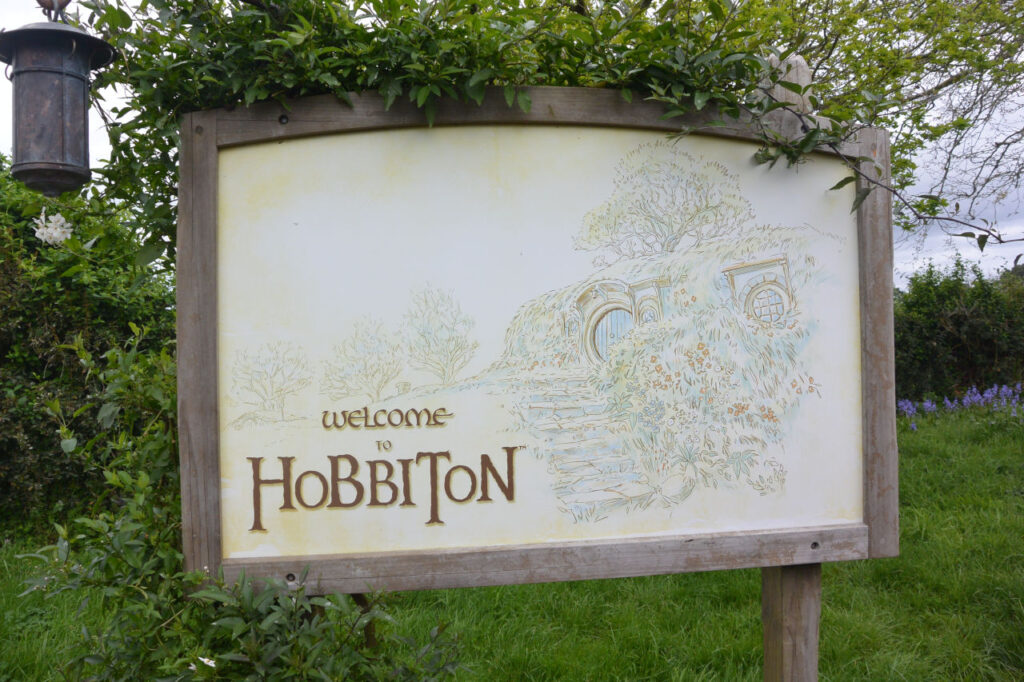 Hobbiton Sign - New Zealand