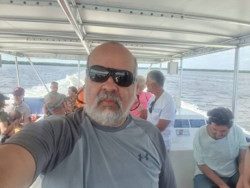 Passeio de barco pelos everglades