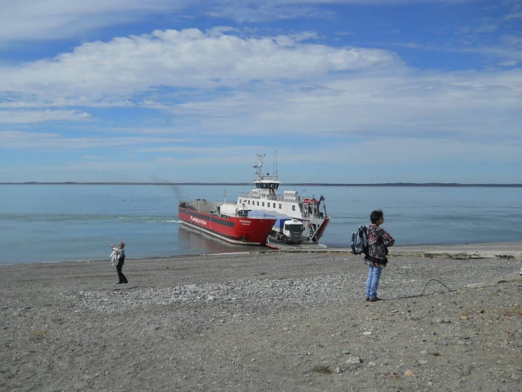 Crossing the Strait of Magellan