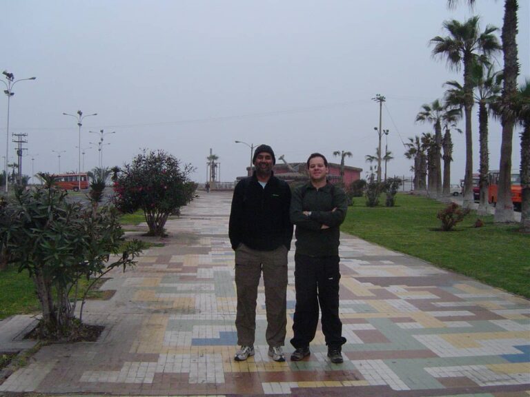 Raul and Ranji in Arica