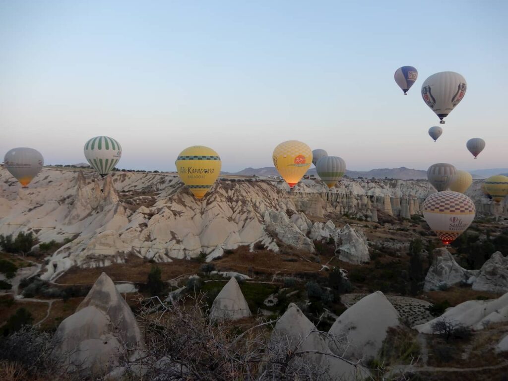 Balloon in Cappadocia