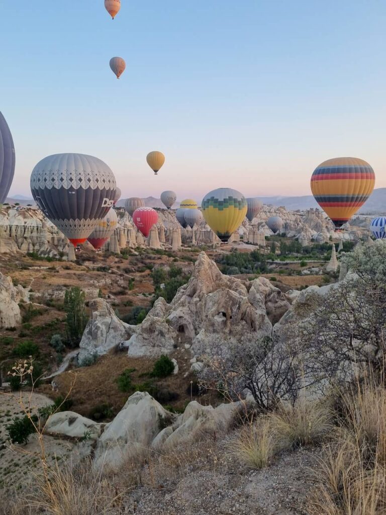 Balloons in the Love valley - Cappadocia