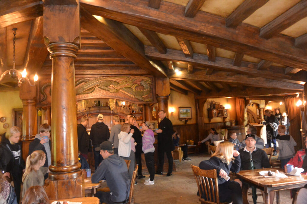 Inside the Green Dragon