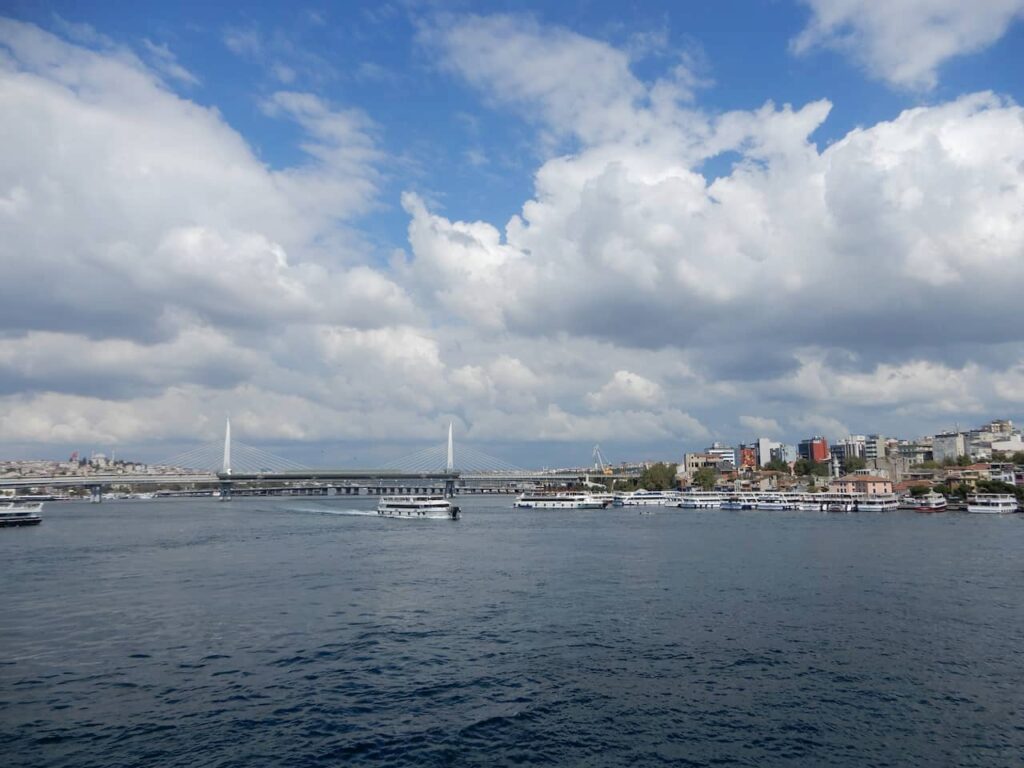 Vista panorâmica de Istambul