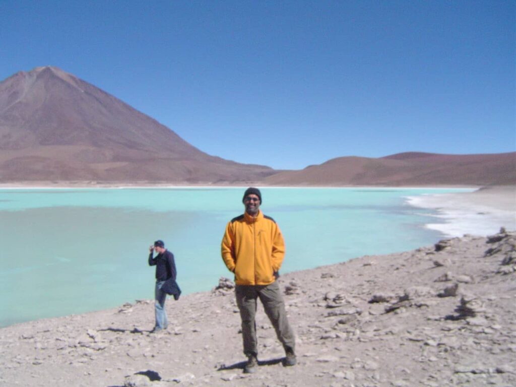 Green Lagoon- Uyuni Salt Flat