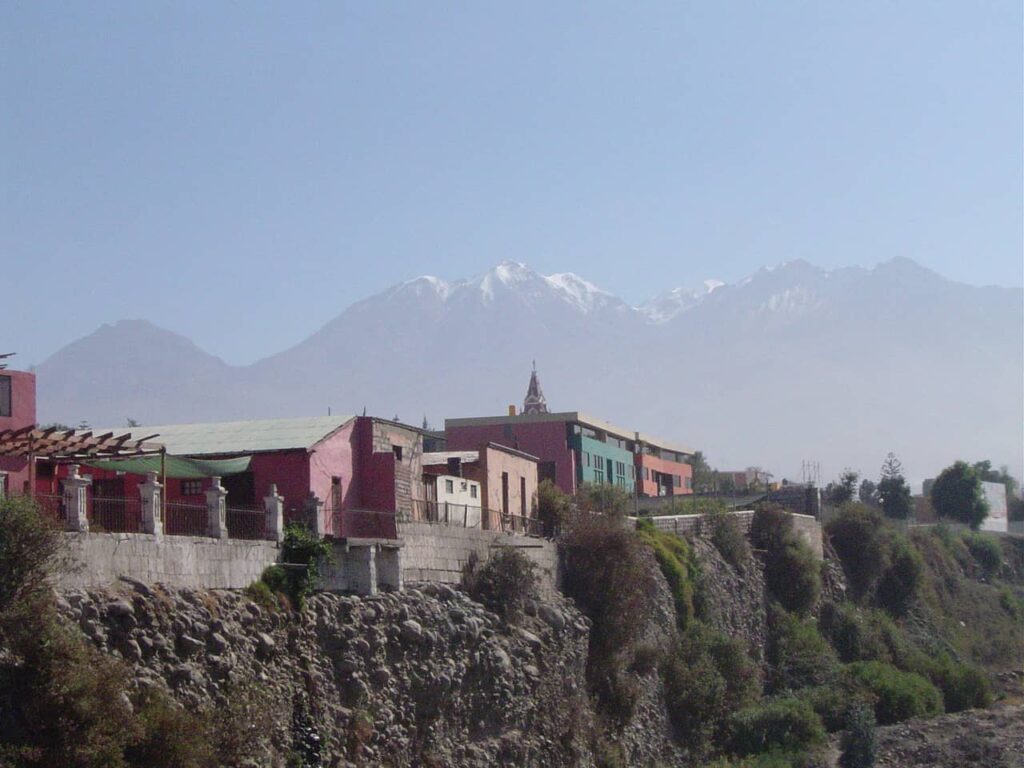 Montanhas perto de Arequipa