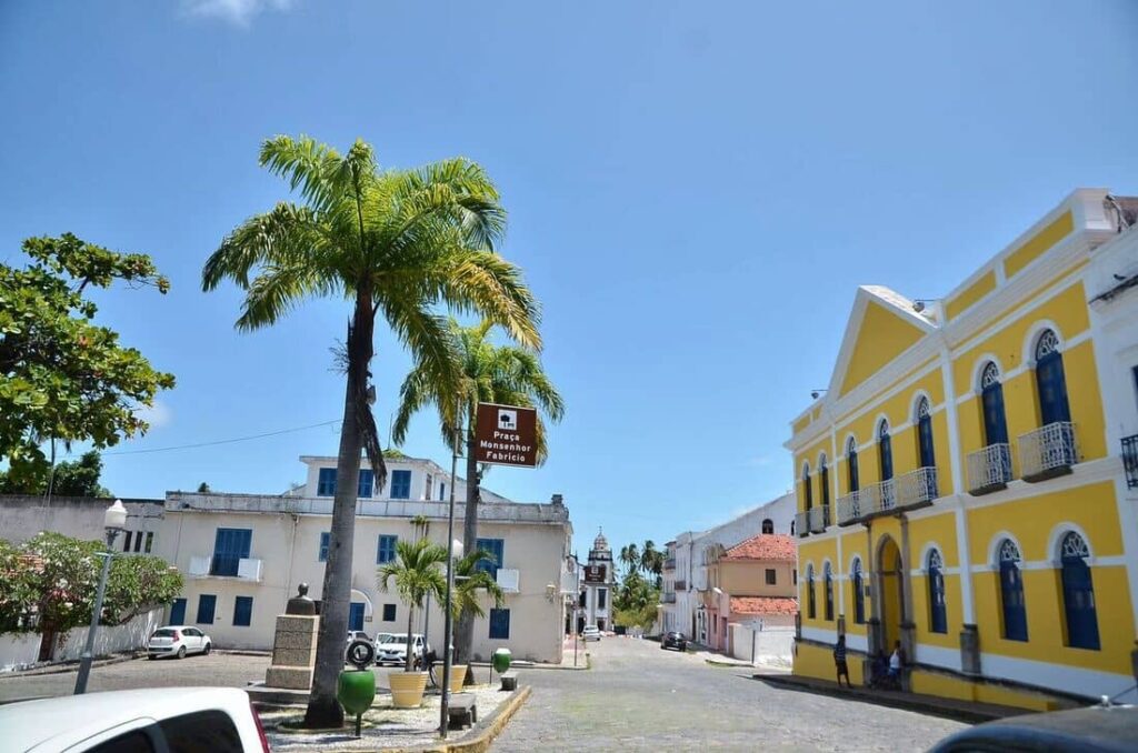 Monsignor Fabricio Square in Ouro Preto, Minas Gerais