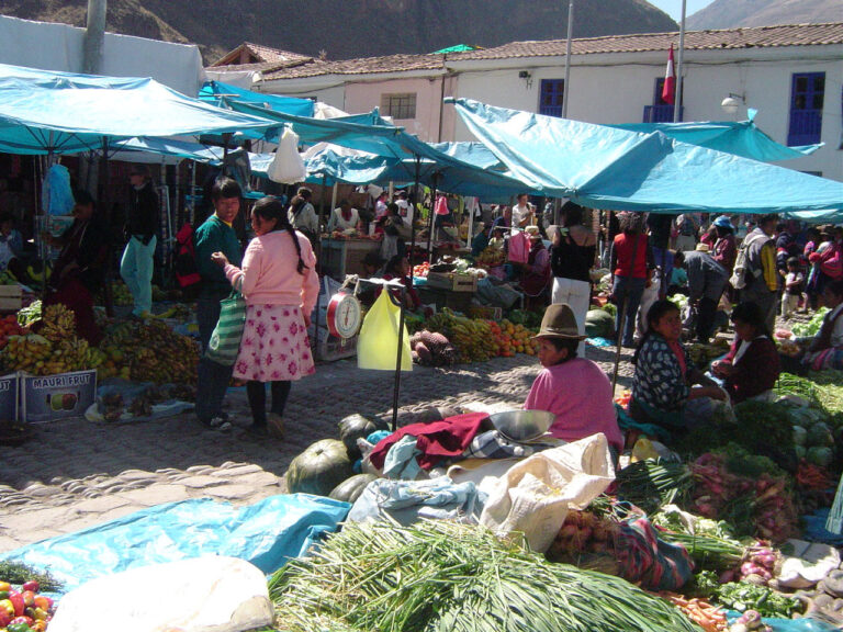 Feira de artesanato Pisac