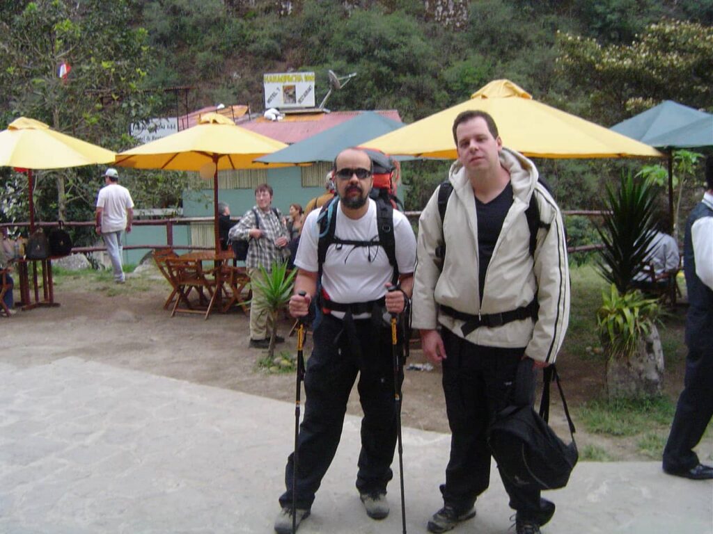 End of the visit to Machu Picchu