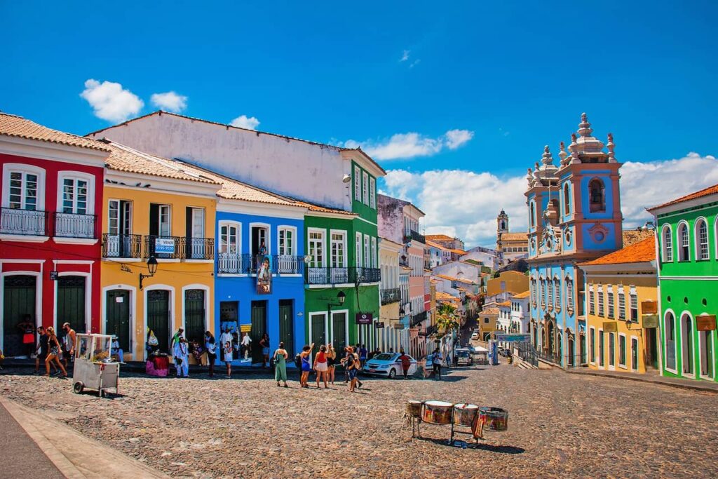 Pelourinho em Salvador, Bahia. Viajar pelo Brasil