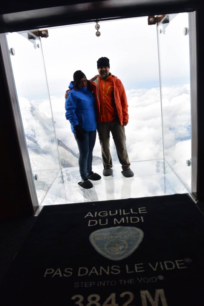 Step into the void - Aiguille du Midi