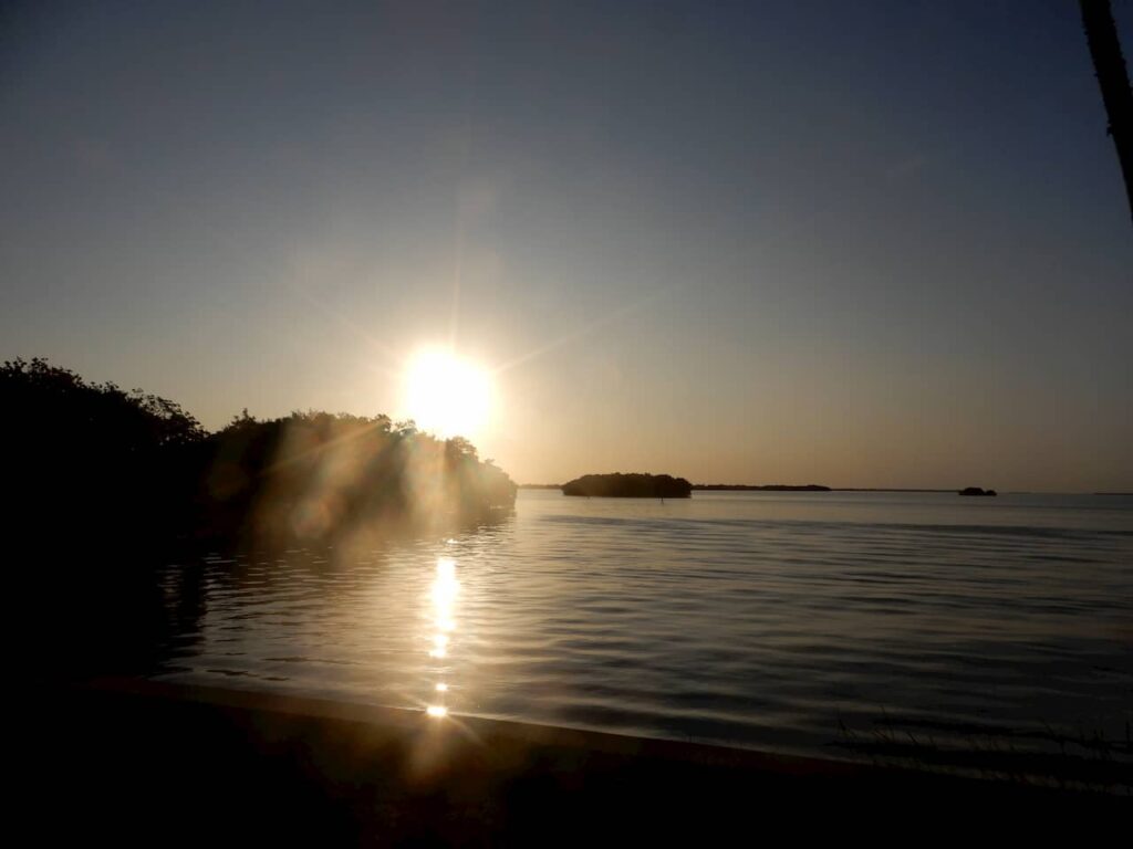 Sunrise at Flamingo Visitor Center - Everglades