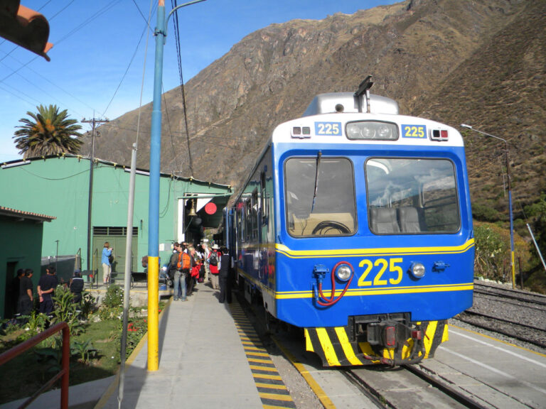 Trem para Machu Picchu