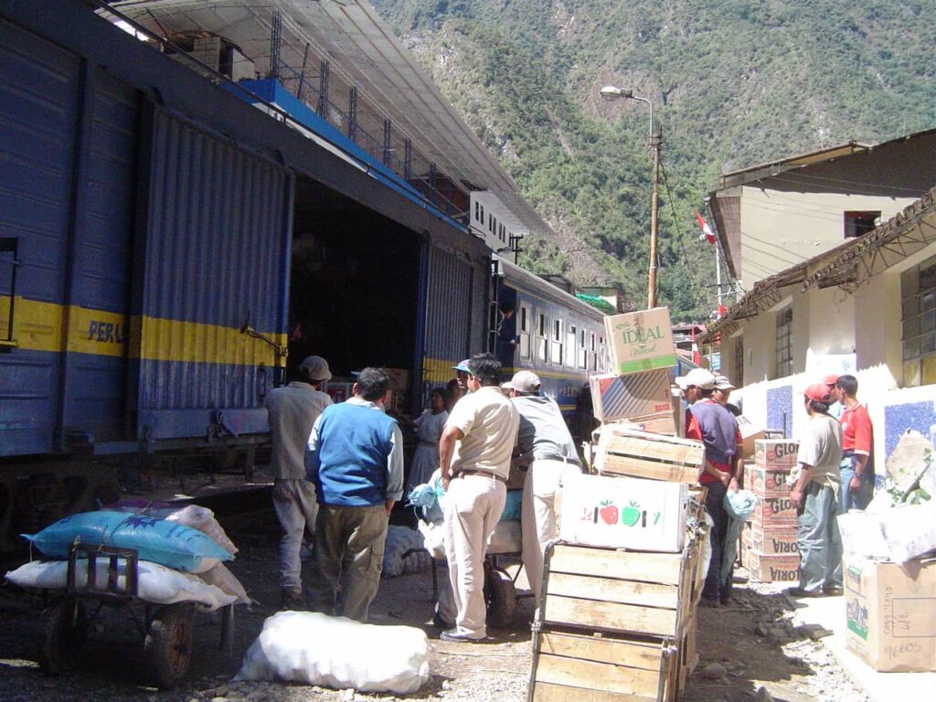 train in Aguas Caliente