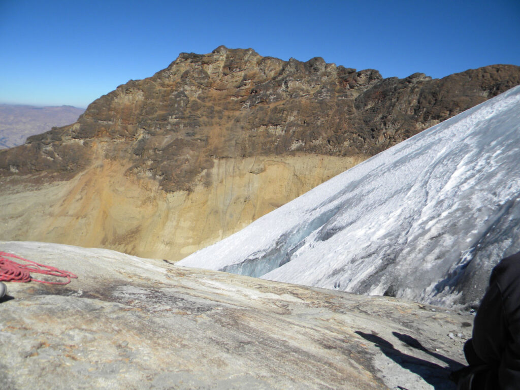 Vallunaraju Glacier