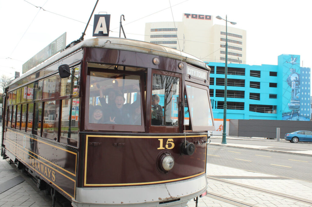 Vintage tram