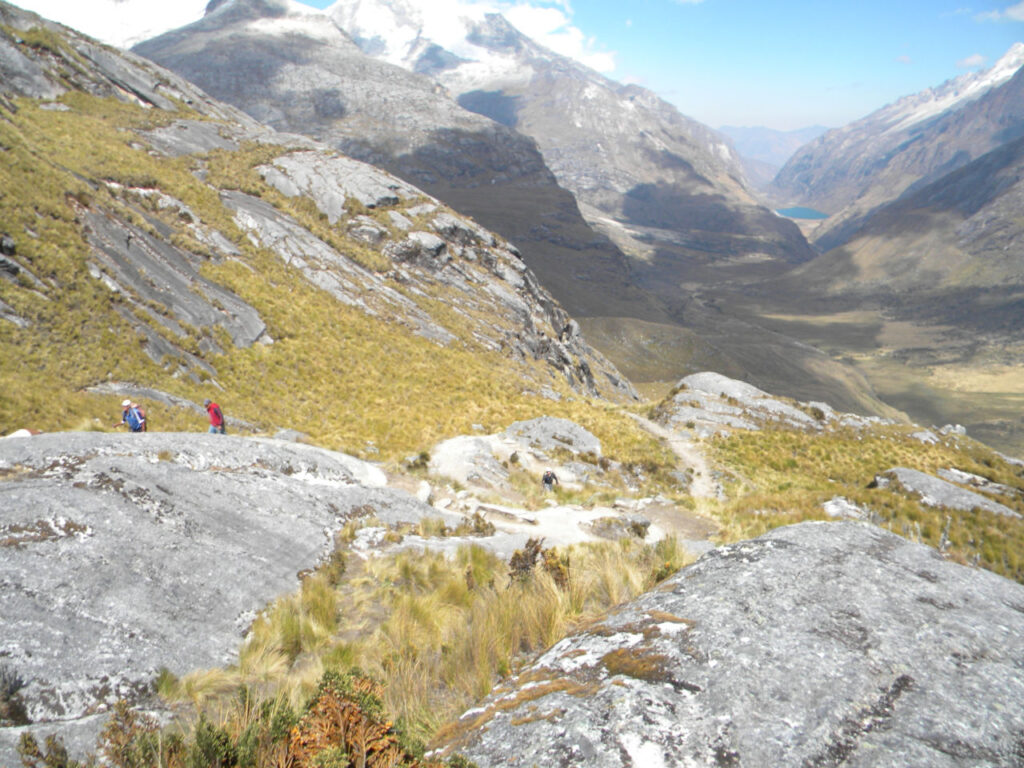 Climb to the Punta Union pass