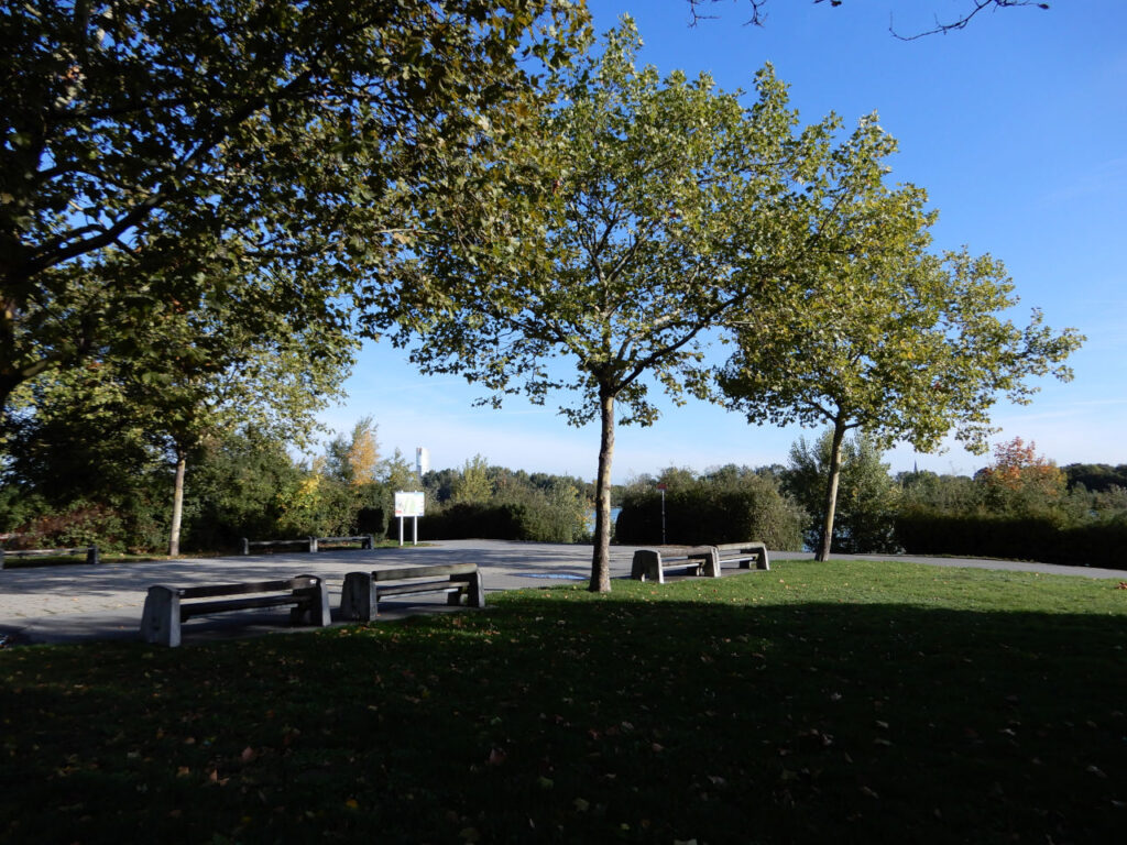 Austria Park on the Danube River