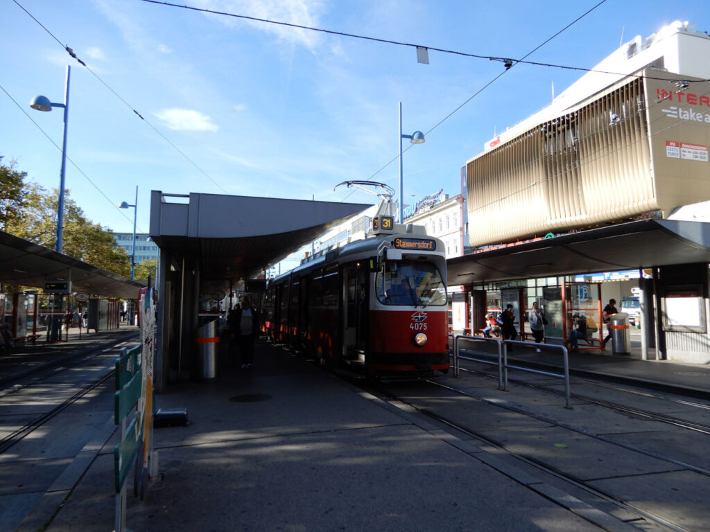 Tram in Vienna