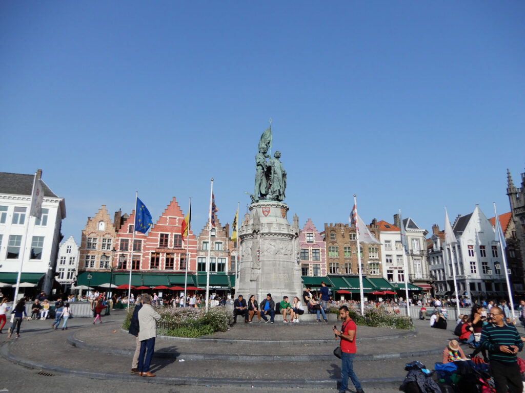 Market Square in Bruges