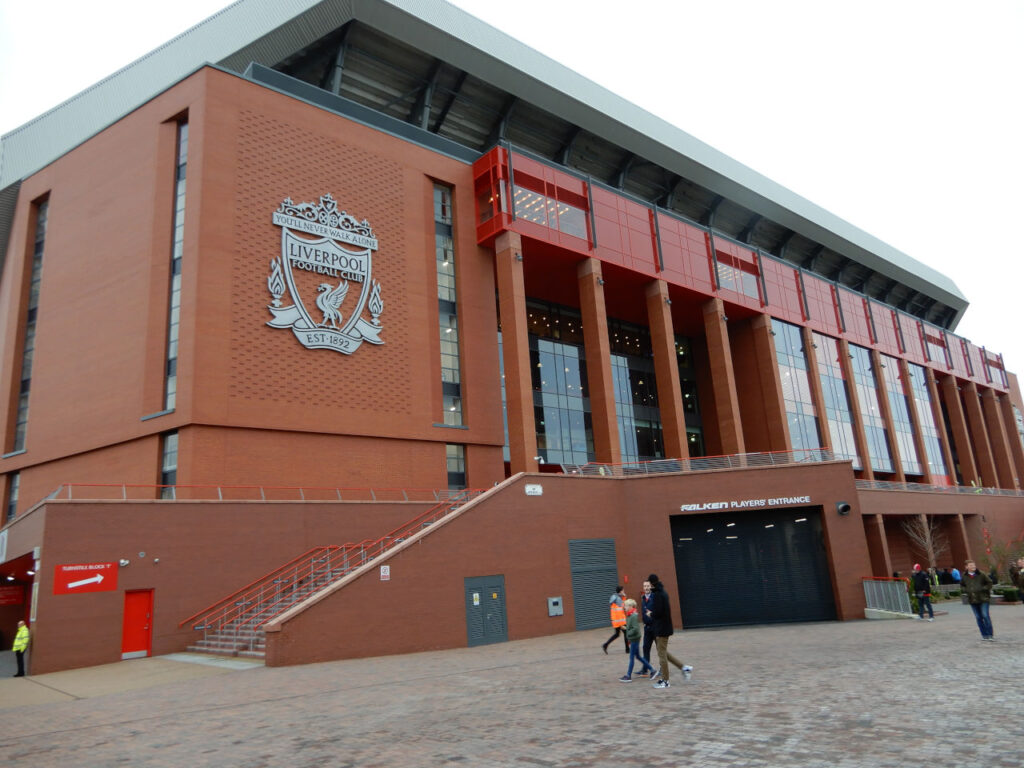 Estadio de futebol do Liverpool