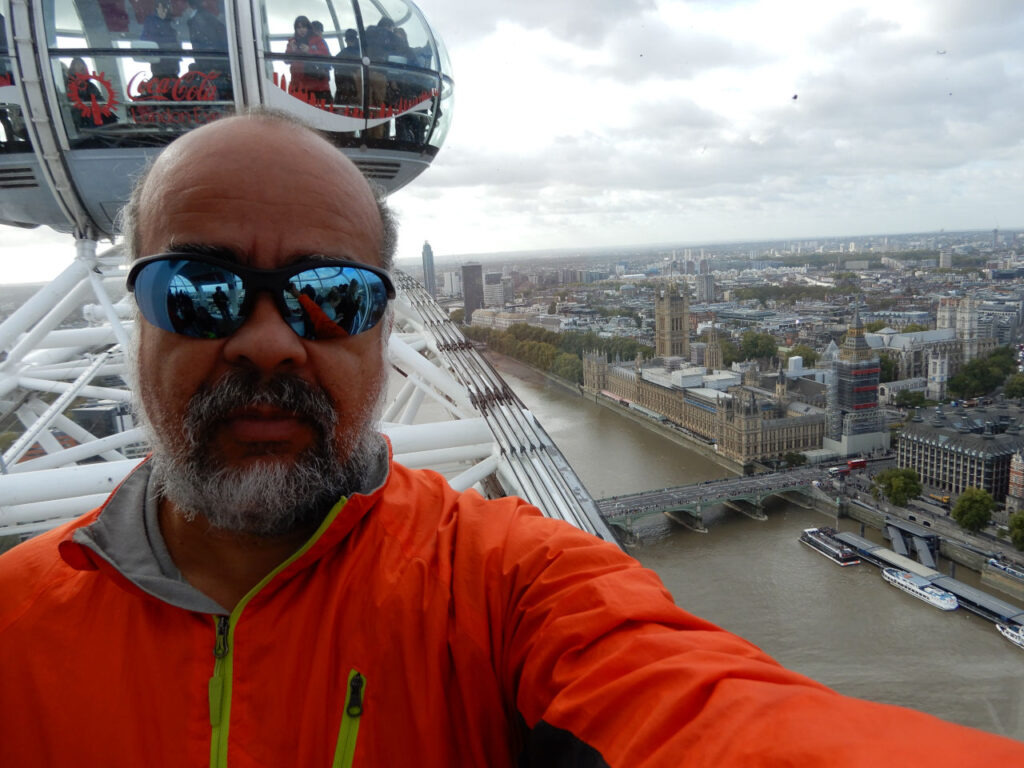 View of London from the London Eye