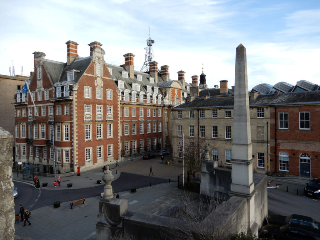 Vista de York da Torre de Clifford