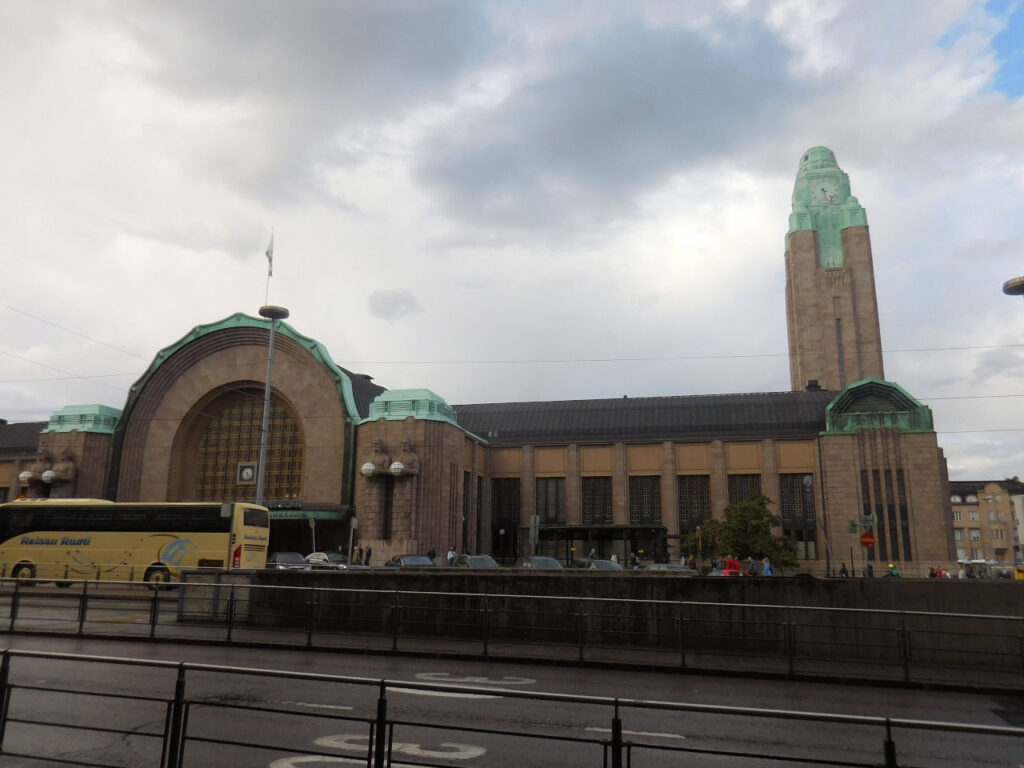 Estação central de trem de Helsinque - Finlândia