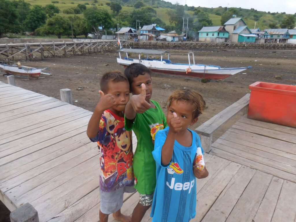 Children of Komodo Village