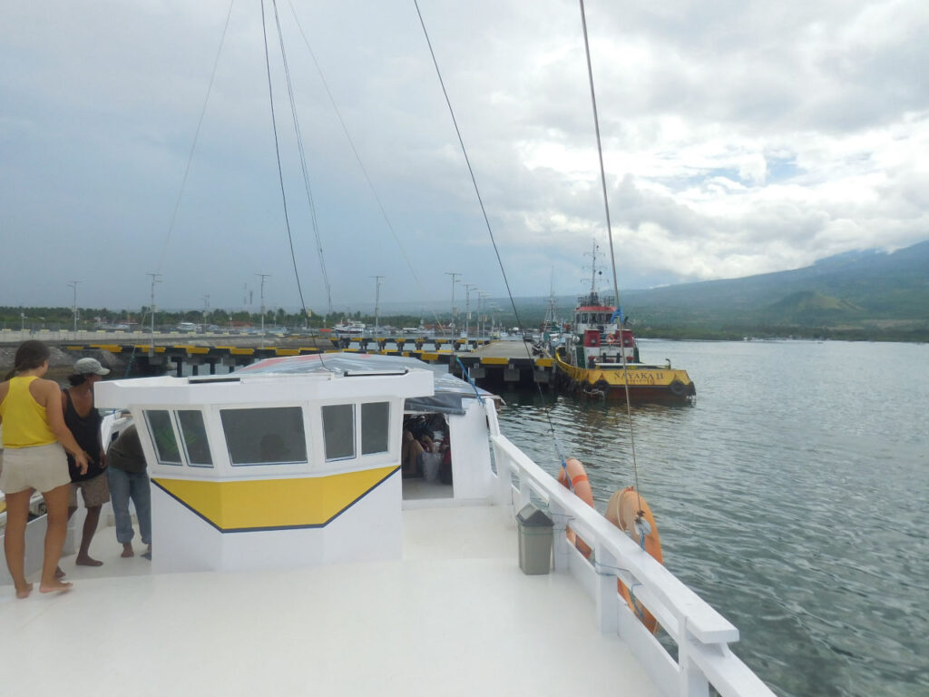 Boat to Komodo Island