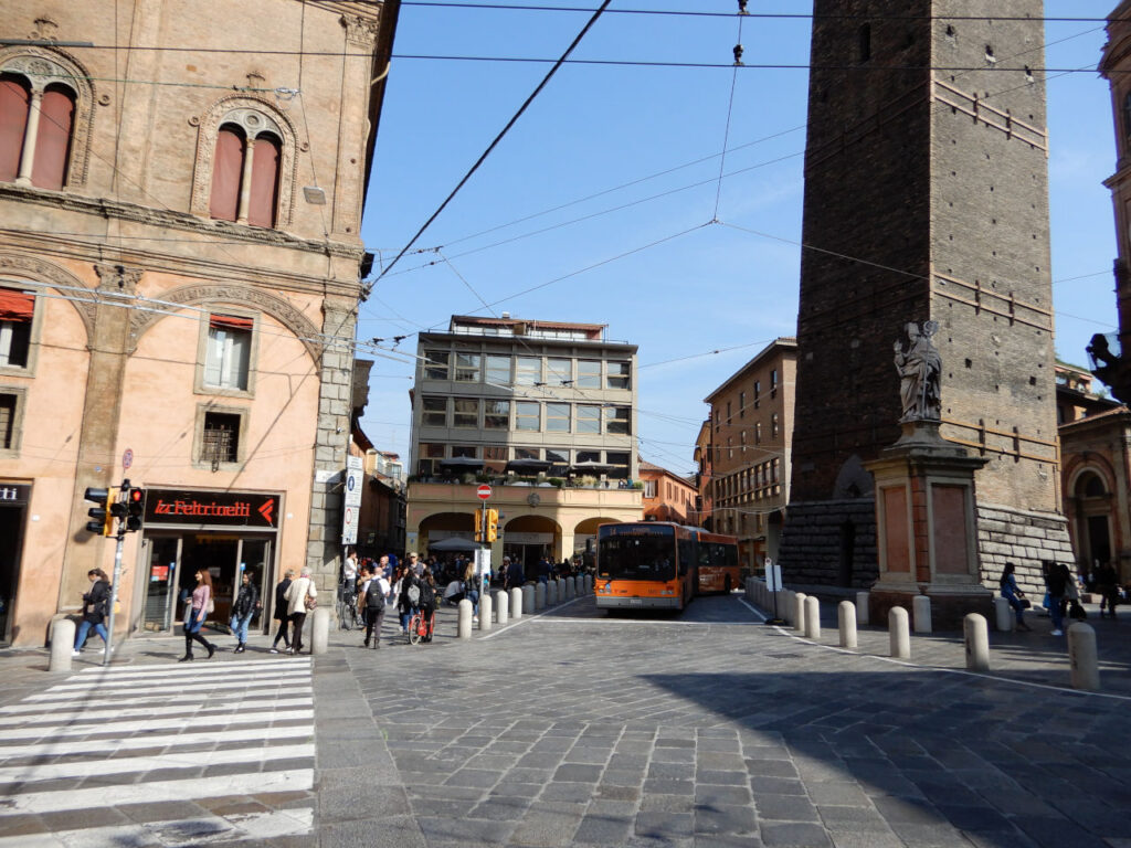 Square of the Two Towers - Italy