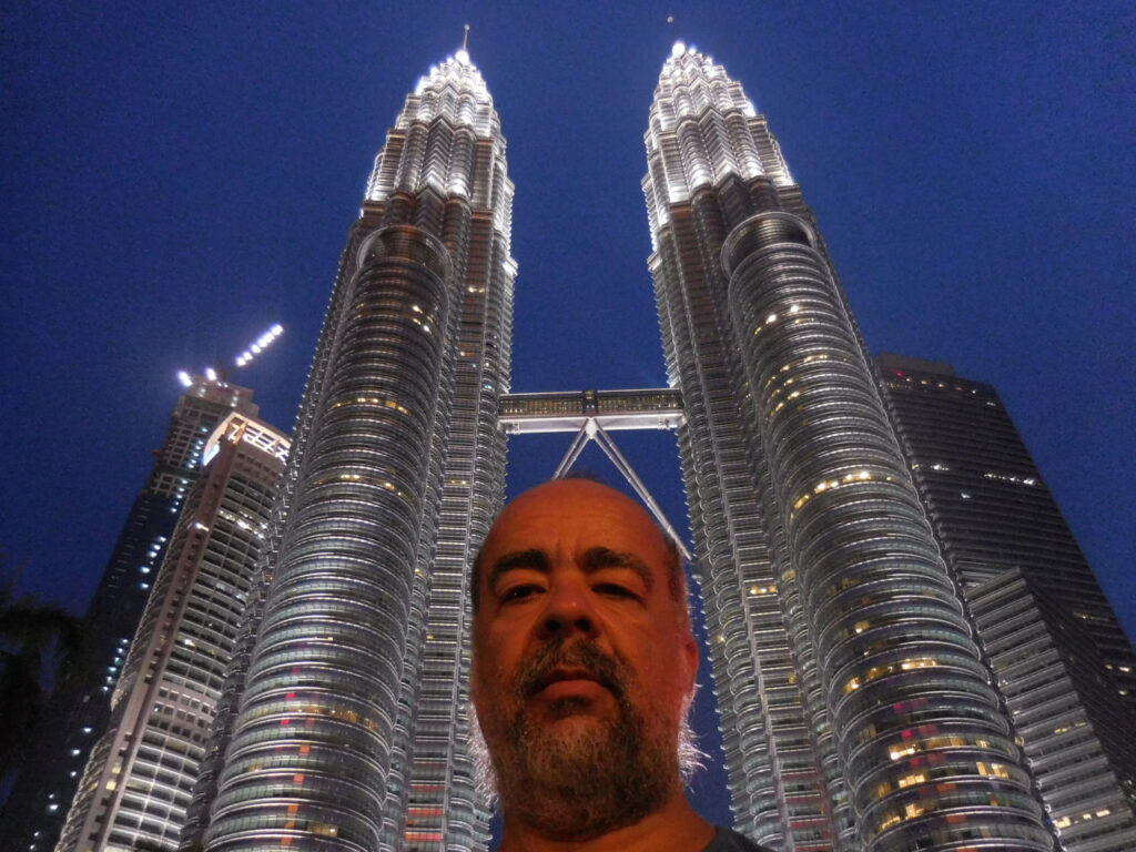 Petronas tower at night