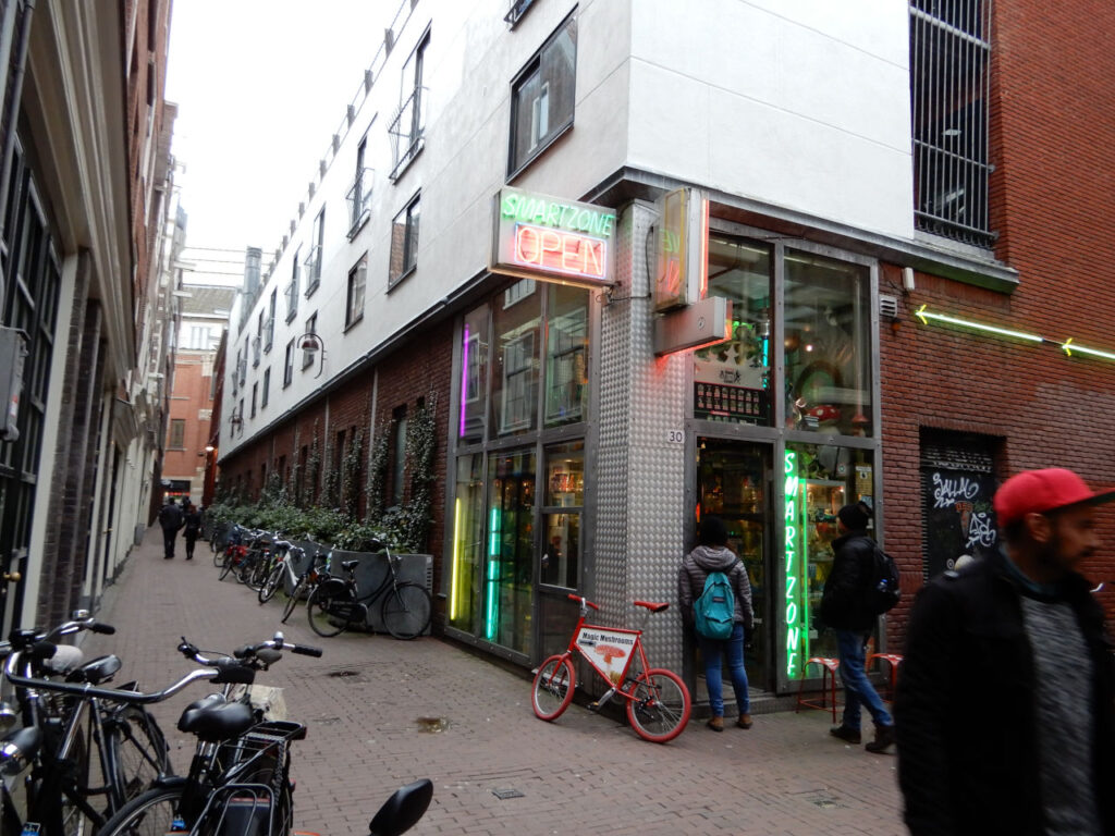 Amsterdam cafe shop (drugs)