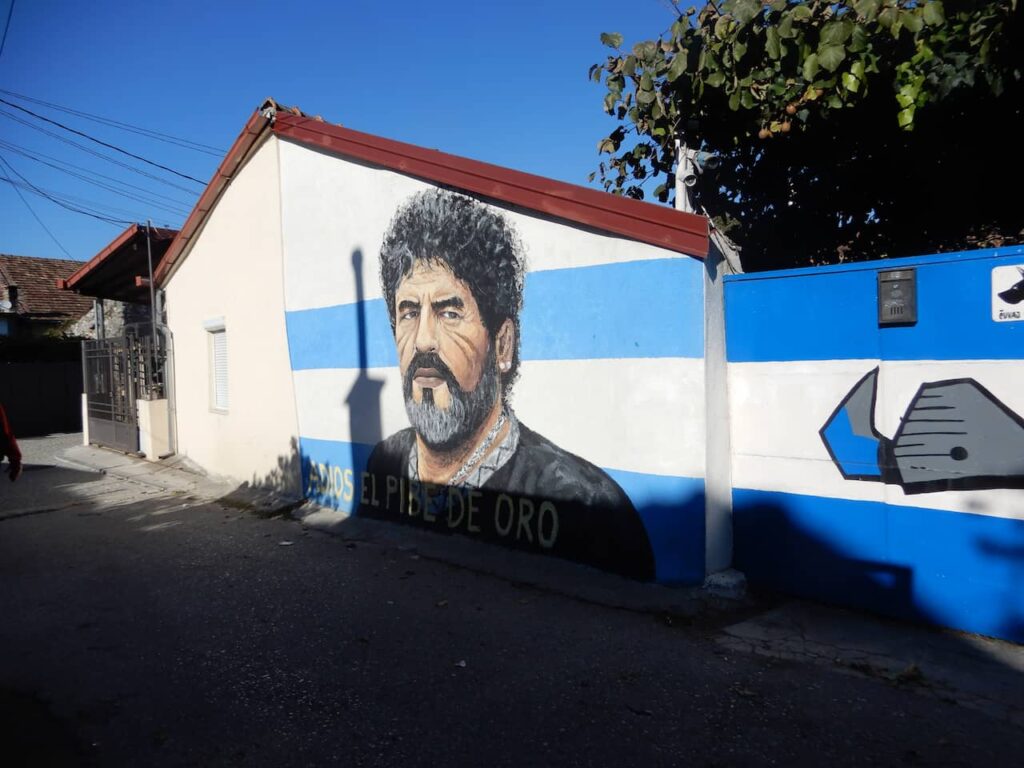 Maradona Mural
