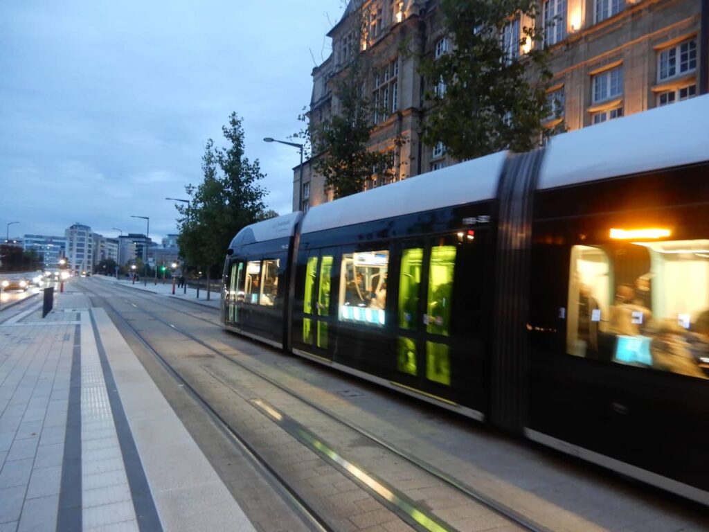 tram em Luxemburgo