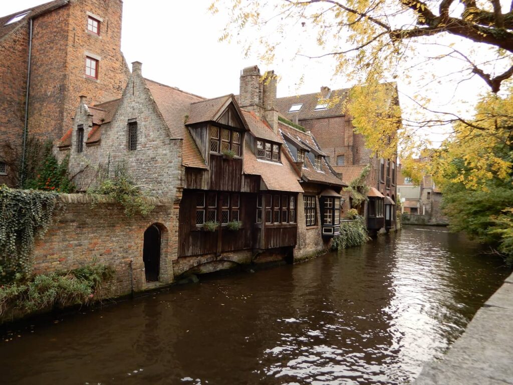 Canal em Bruges