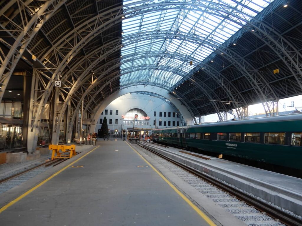 Bergen train station