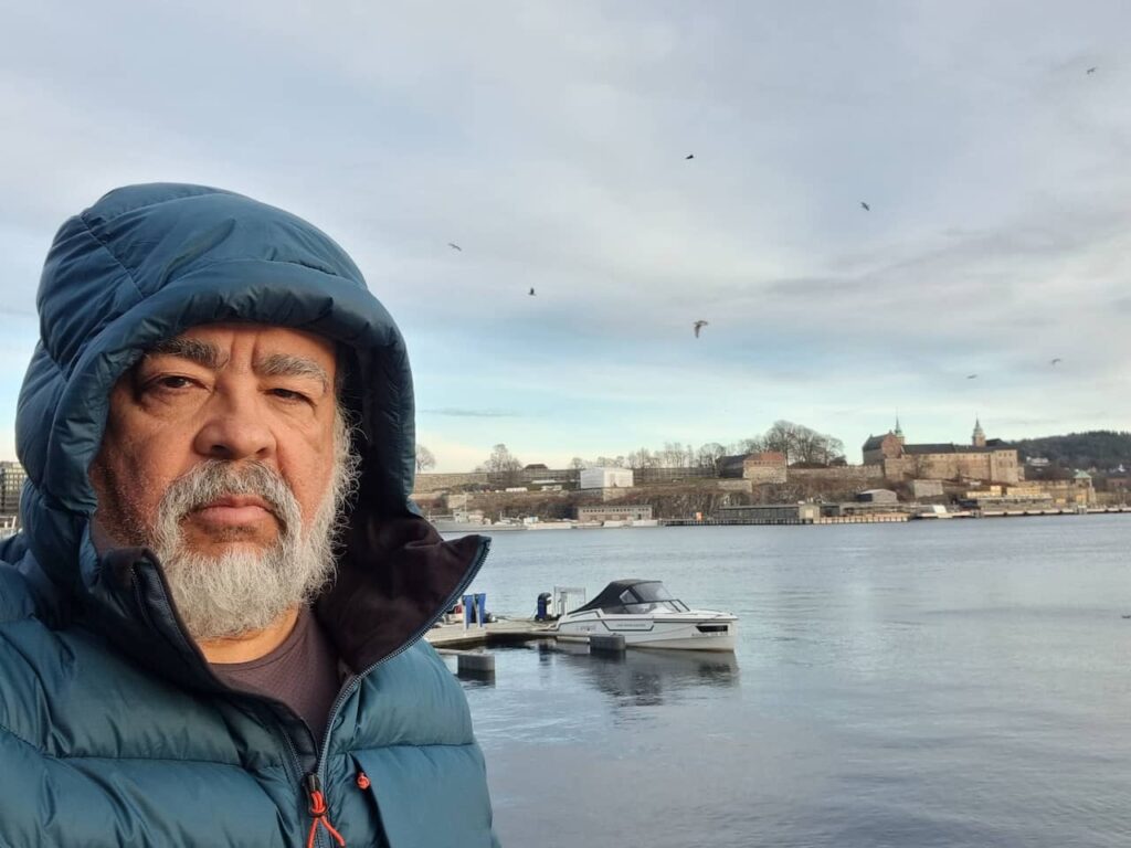 Fortaleza de Akershus ao fundo