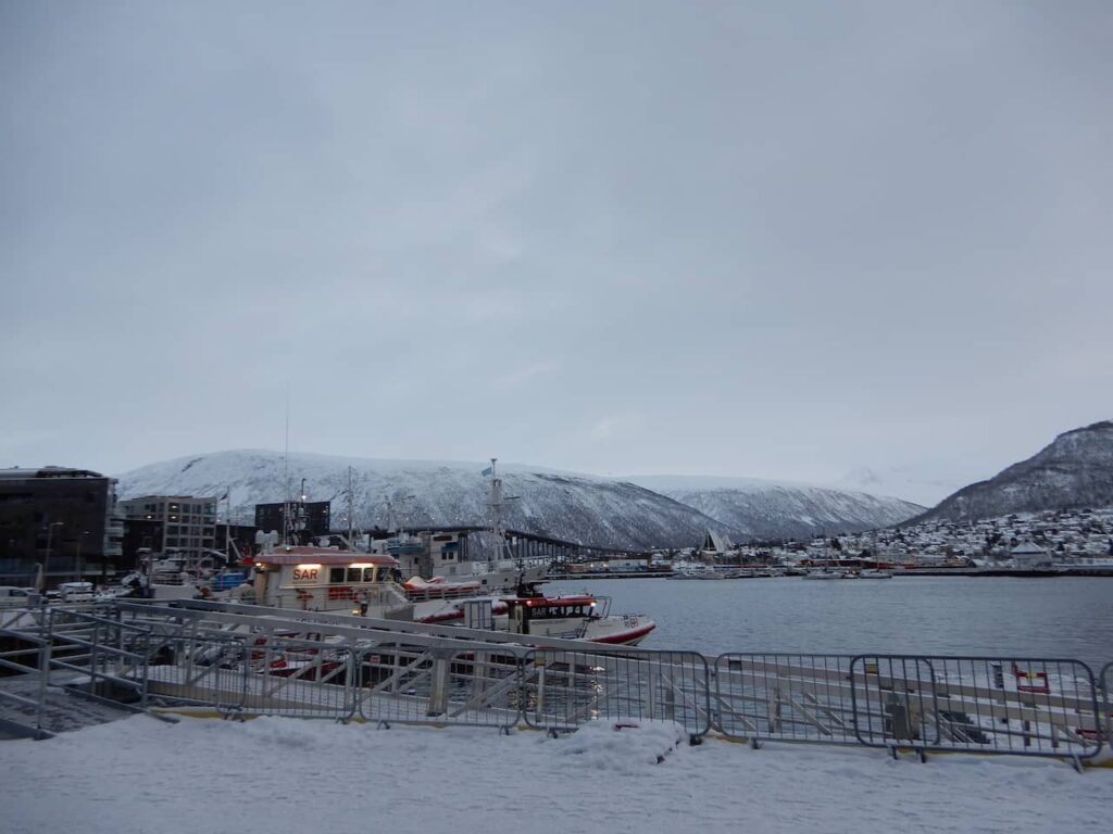 Pier in Tromso