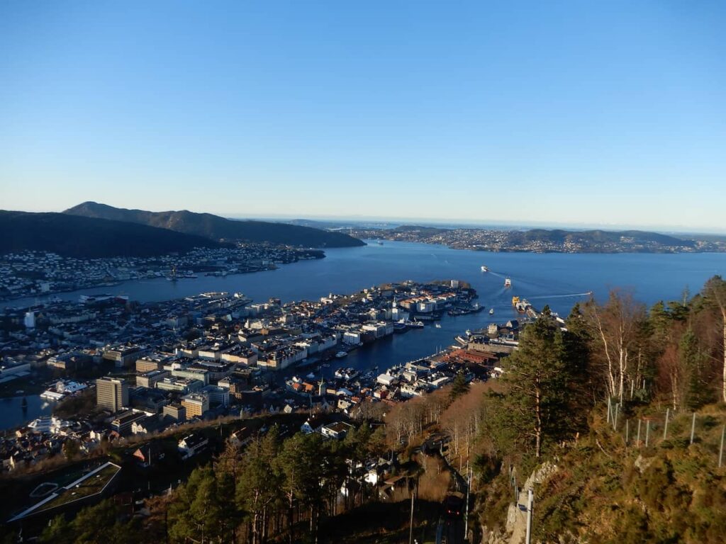View from Mount Floyen