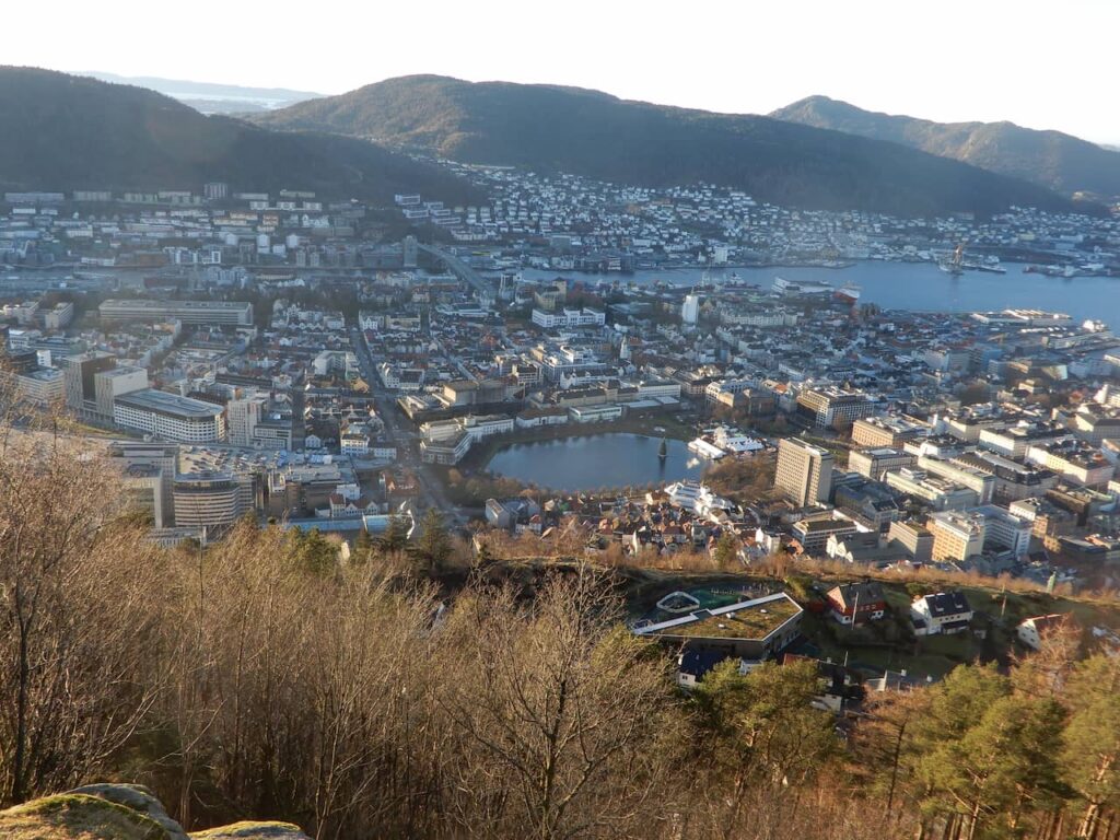 View from Mount Floyen