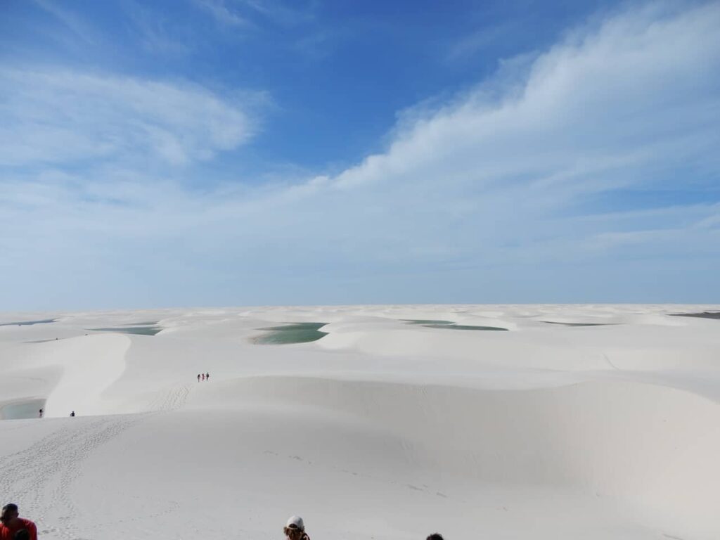 Vista geral dos Lençois Manhenses