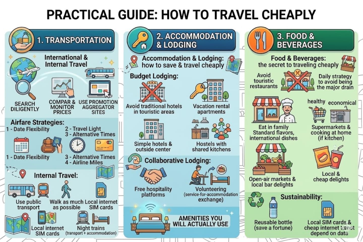 How to travel cheaply
