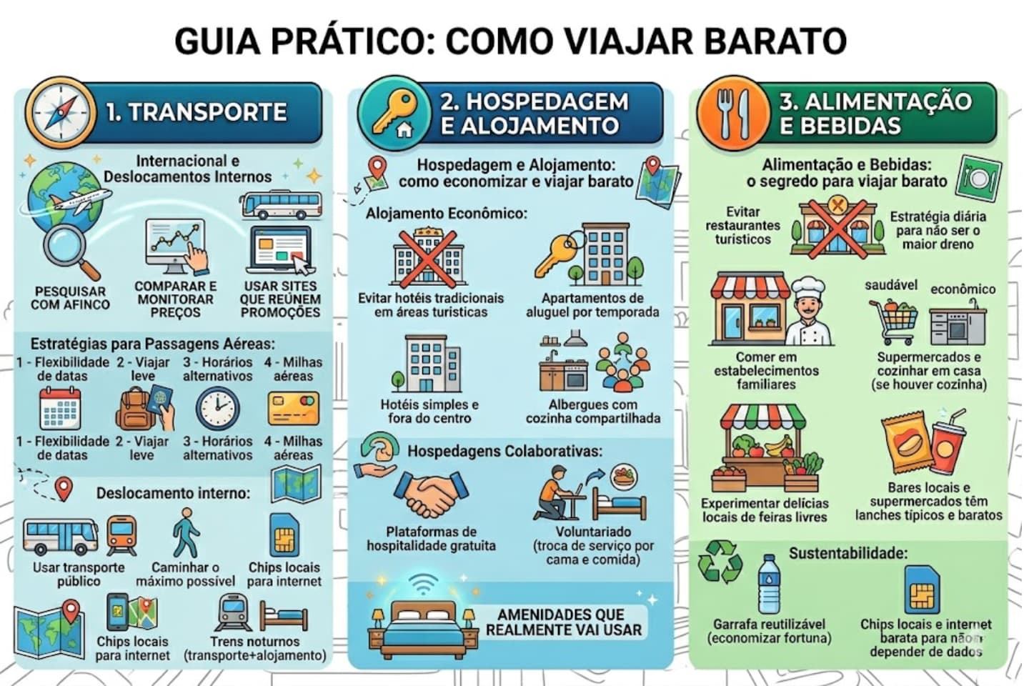como viajar barato