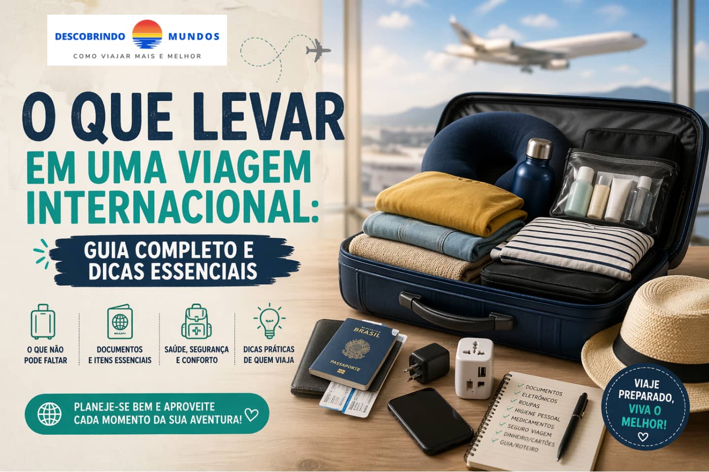 O que levar em uma viagem internacional