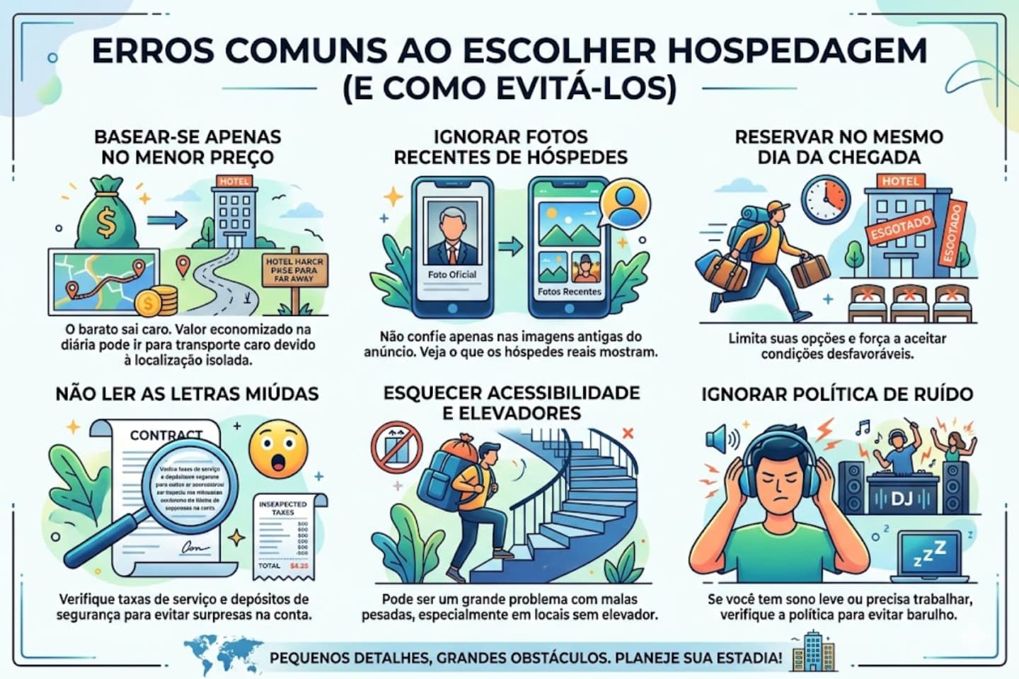 erros comuns ao escolher hospedagem